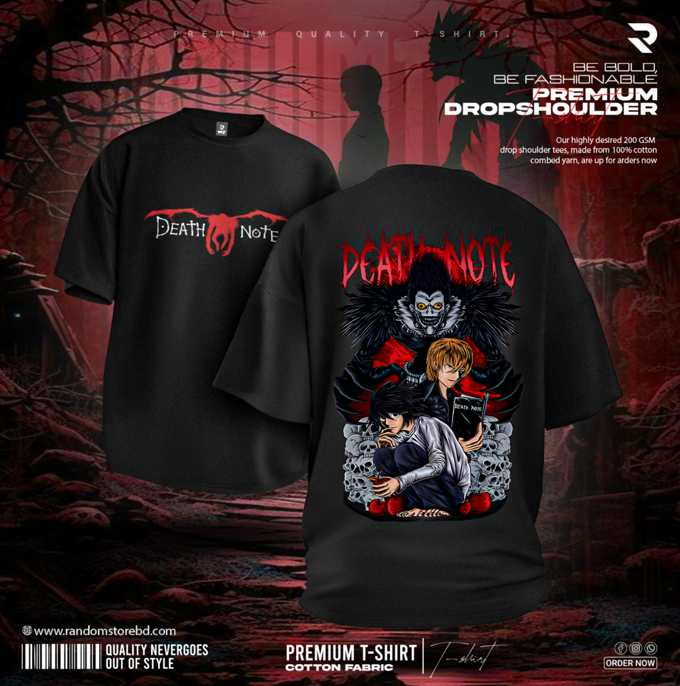 1-1.png DEATH NOTE SPECIAL EDITION DROPSHOULDER - Image 1