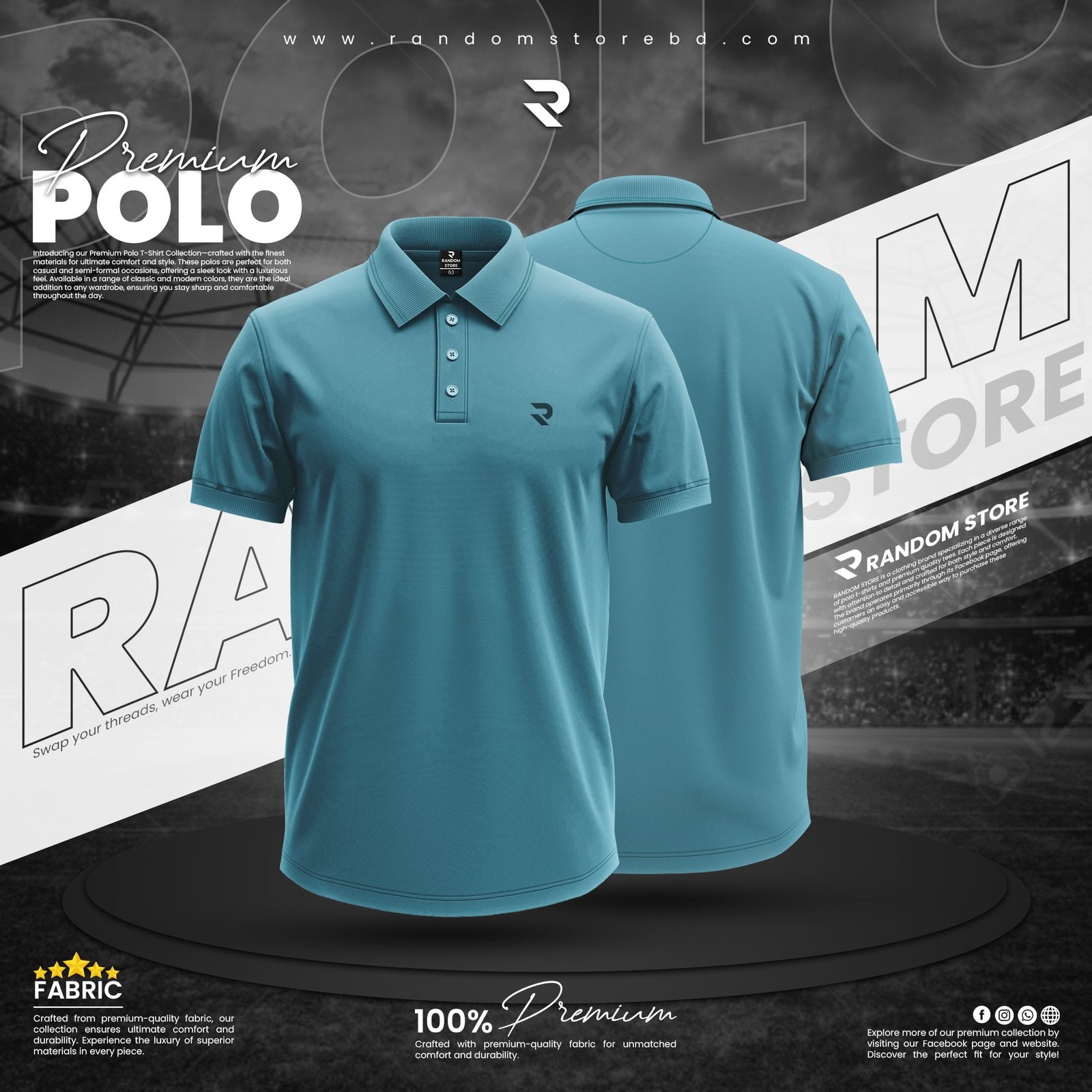 paste-2-1.jpg SOLID POLO T-SHIRT PASTE COLOR - Image 1